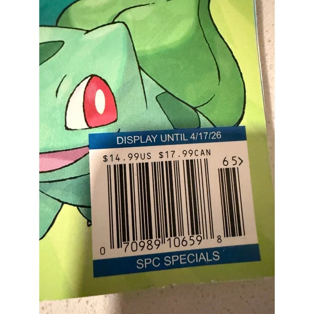 Pokemon Life Magazine Special 2026 Grass-Type variant cover